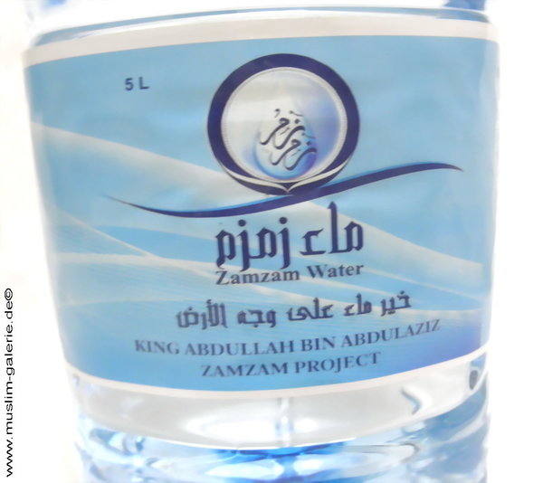 Zamzam Wasser aus Mekka Brunnen 5 Liter Original